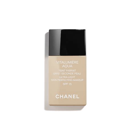 fondotinta all'acqua chanel|chanel aqua spf foundation.